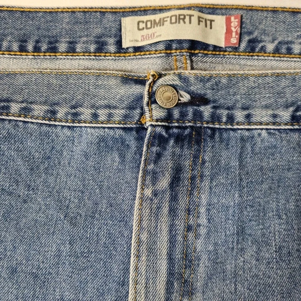 LEVIS 560 ‎ COMFORT FIT 54x29  Blue Denim Jeans   MEN'S BLUE 5 Pocket